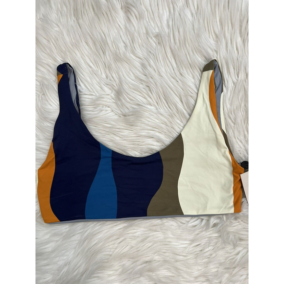 Stylish Multicolor Bikini Top - Picture 2 of 9